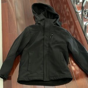 CB boys removable fleece lined jacket with removable hood, size M10/12 brand new